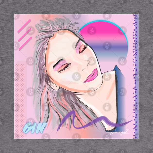Gin Pastel Girl by di-age7